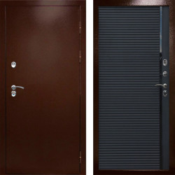 Входная дверь Termo-Door Сибирь Медь Антик - Porte black