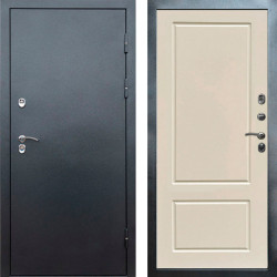 Входная дверь Termo-Door Сибирь Серебро Антик - Марсель Слоновая кость
