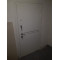 Входная дверь Лабиринт Лайн Вайт 01 - Сандал белый, стекло белое