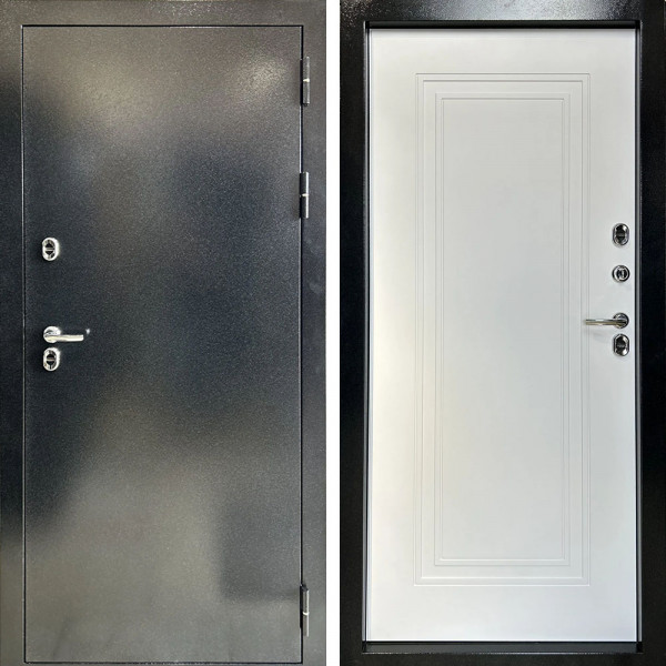 Входная дверь MXDoors ТЕРМО Антик черный средний