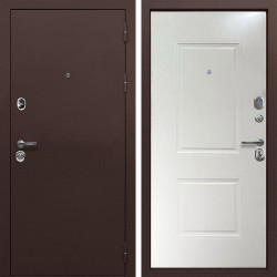 Входная дверь MXDoors Т 9 см белый клен