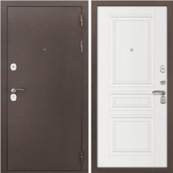 Входная дверь MXDoors Триумф антик медь белый ясень