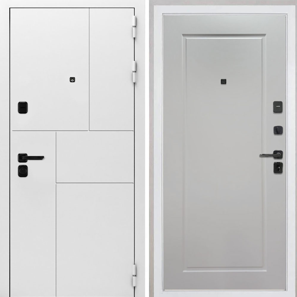 Входная дверь Интекрон Спарта New White ФЛ-642 белый
