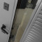 Входная дверь Лабиринт Фрост 7024 с окном и терморазрывом
