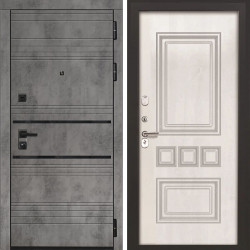 Входная дверь L-43 ФЛ-608 Винорит white