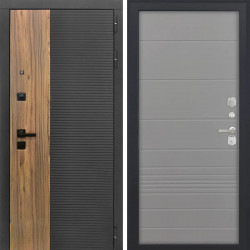 Входная дверь L-46 ФЛ-700 ясень грей soft-touch пвх