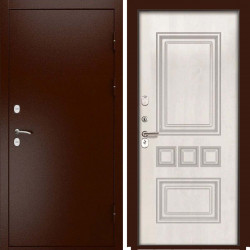 Входная дверь L-Термо Антик медный ФЛ-608 Винорит white