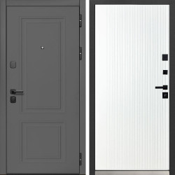 Входная дверь MXDoors MXK-2 Вертикаль Белый