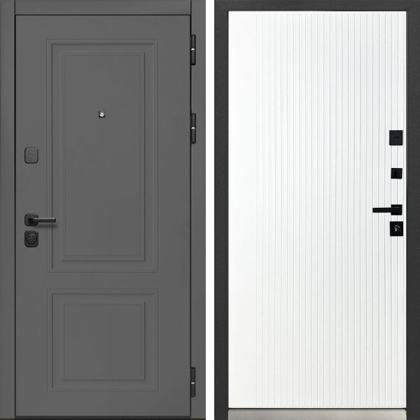 Входная дверь MXDoors MXK-2 Вертикаль Белый