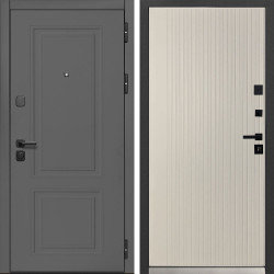 Входная дверь MXDoors MXK-2 Вертикаль Софт шампань