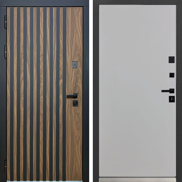 Входная дверь MXDoors MXL-1 Гладка Силк маус