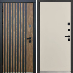 Входная дверь MXDoors MXL-1 Гладка Софт шампань