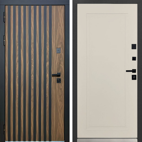 Входная дверь MXDoors MXL-1 Лайн-1 Софт шампань