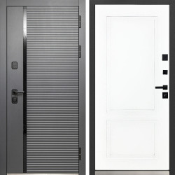 Входная дверь MXDoors MXM-6 Лайн-2 Белый