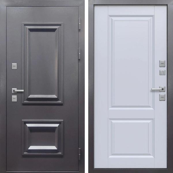 Входная дверь MXDoors Термо Титул Букле антрацит