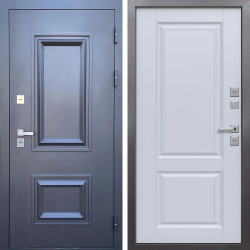 Входная дверь MXDoors Термо Титул Муар коричневый RAL 8019