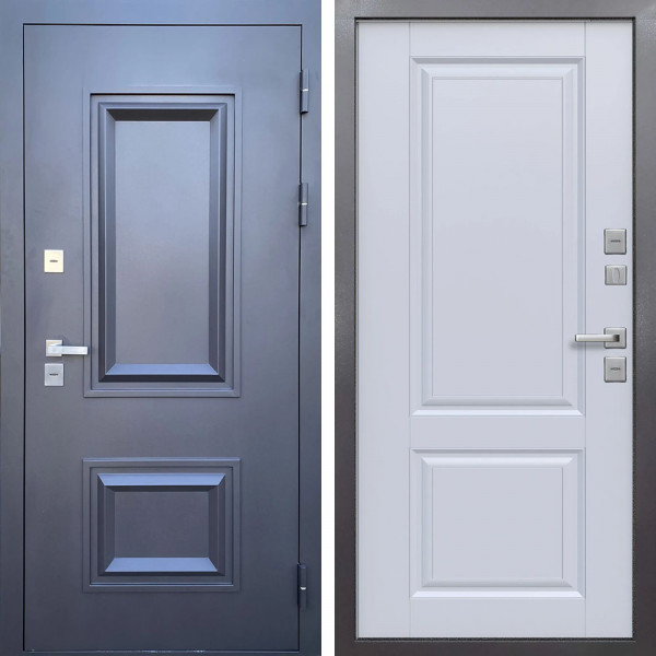 Входная дверь MXDoors Термо Титул Муар коричневый RAL 8019