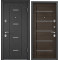 Дверь Torex DELTA-112 Черный шелк DL-1, CT Wood Dark Brown DC-1