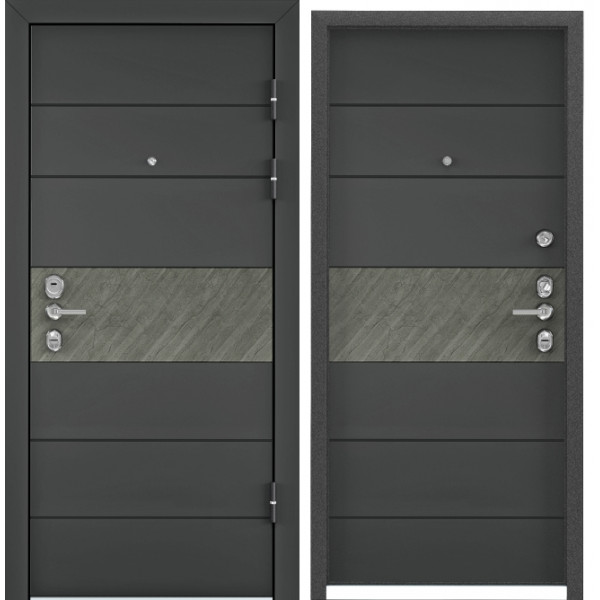 Дверь Torex ULTIMATUM-M PP Темный-пепел КВ-36, Темный-пепел КВ-36