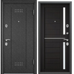 Дверь Torex DELTA-M 10 COMBO Черный шелк DL-2, Венге DC-2W