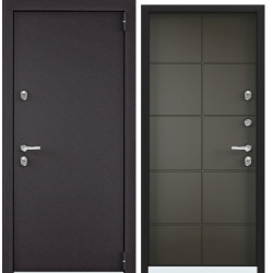 Дверь Torex SNEGIR 55 RAL 8019 —, Молочный шоколад S55-HT-1