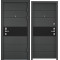 Дверь Torex ULTIMATUM-M CISA PP Темный-пепел КВ-42D, Темный-пепел КВ-42D