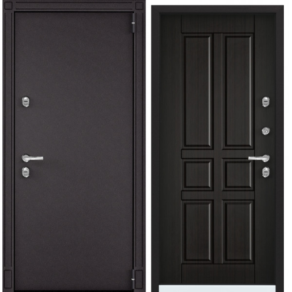 Дверь Torex SNEGIR 55 RAL 8019 —, Венге S55-NC-4