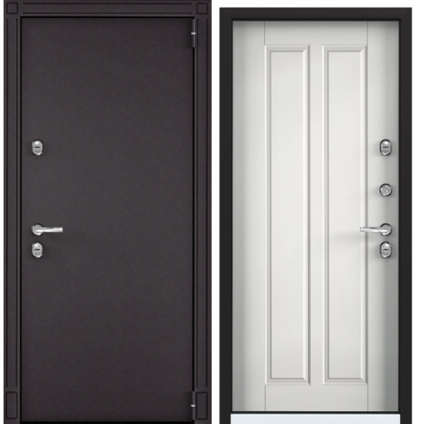 Дверь Torex SNEGIR 55 RAL 8019 —, Белый S55-UC-3