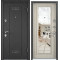 Дверь Torex DELTA-M 12 COMBO Черный шелк DL-2, Белый перламутр СК6М