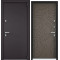 Дверь Torex SNEGIR 55 RAL 8019 —, СТ Мокко матовый S55-HT-4