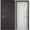 Дверь Torex SNEGIR 55 RAL 8019 —, СТ Милк матовый S55-HT-5