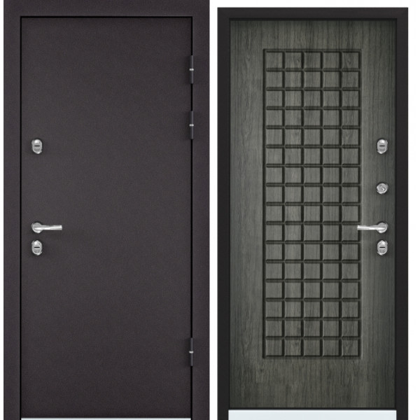 Дверь Torex SNEGIR 60 MP RAL 8019 —, Дуб пепельный TS-1