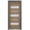 Дверь Torex DELTA-112 Черный шелк SP-9G, CT Wood Brown DC-4