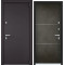 Дверь Torex SNEGIR 55 RAL 8019 —, ПВХ Бетон темный S55-UM-2
