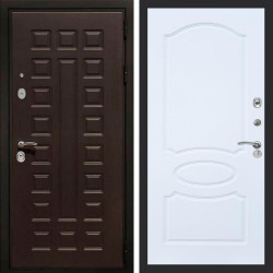 Входная дверь REX Премиум 3К ФЛ-128 Белый матовый