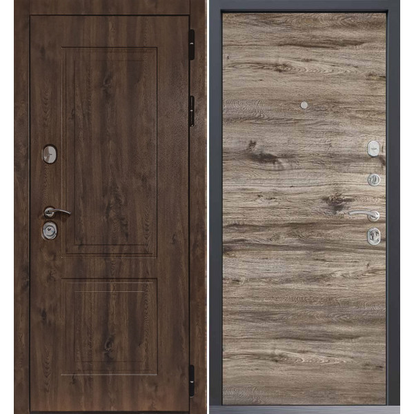 Входная дверь Command Doors Chalet 00 Дуб Бомонт