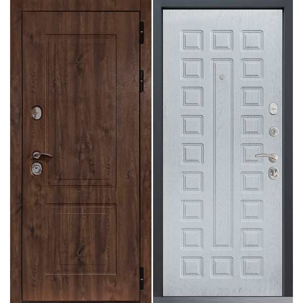 Входная дверь Command Doors Chalet 01 альберо браш грей