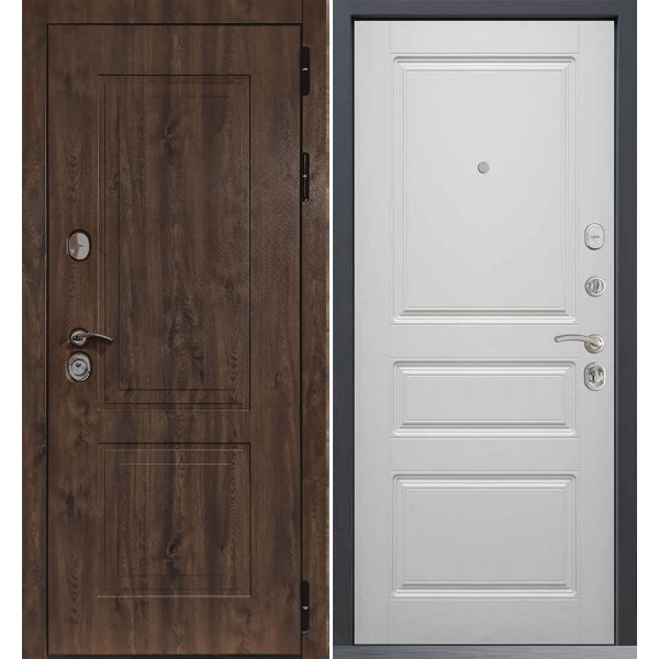 Входная дверь Command Doors Chalet 02 Белый Матовый