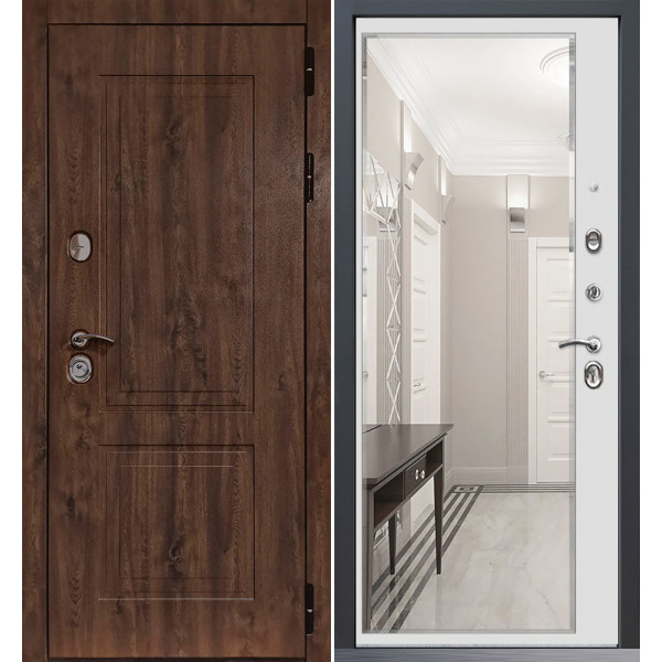 Входная дверь Command Doors Chalet 116Z белый матовый