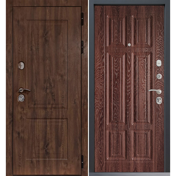 Входная дверь Command Doors Chalet 15 Дуб коньяк