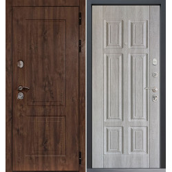 Входная дверь Command Doors Chalet 15 Дуб крем