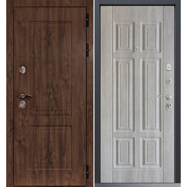 Входная дверь Command Doors Chalet 15 Дуб крем