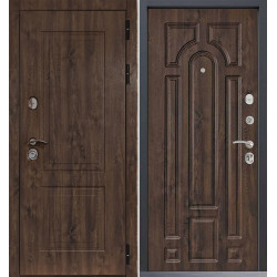 Входная дверь Command Doors Chalet 17.02 Темный Дуб