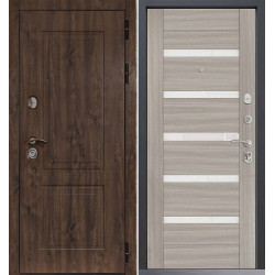 Входная дверь Command Doors Chalet 18SP Белая Лиственница