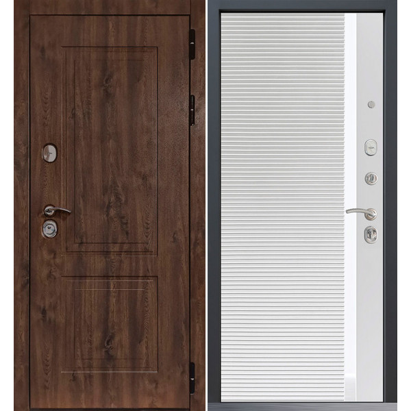 Входная дверь Command Doors Chalet 30Б белый матовый