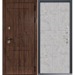 Входная дверь Command Doors Chalet 38 Бетон молочный