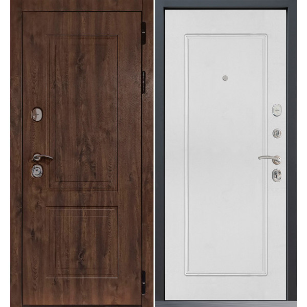 Входная дверь Command Doors Chalet 38.02 Белый матовый