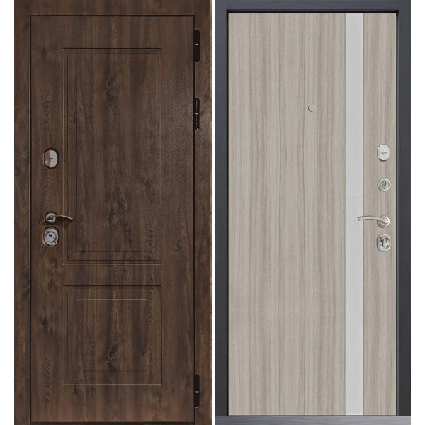 Входная дверь Command Doors Chalet 6S Белая Лиственница
