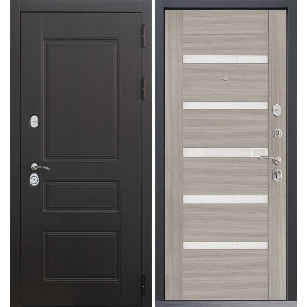 Входная дверь Command Doors Classica 18SP Белая Лиственница