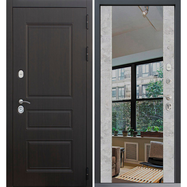 Входная дверь Command Doors Classica 3z бетон молочный